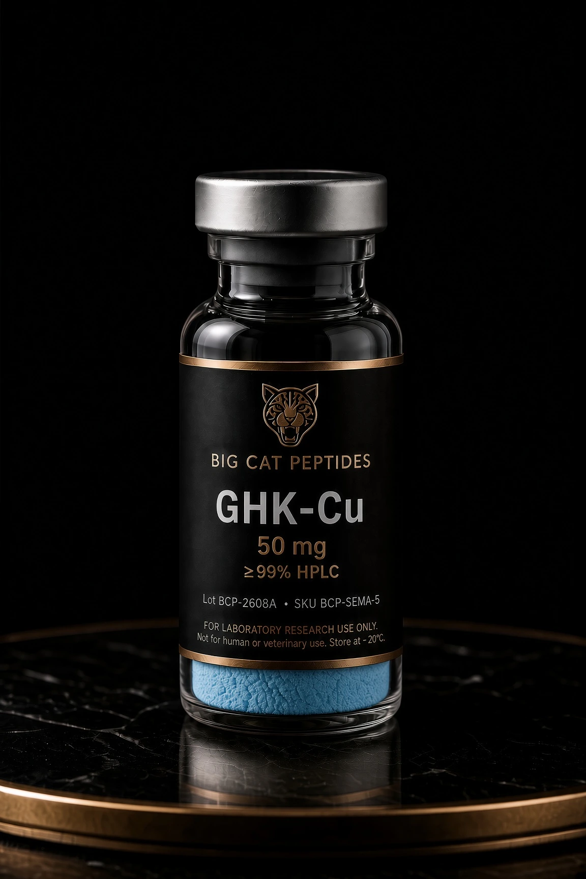 GHK-Cu research vial