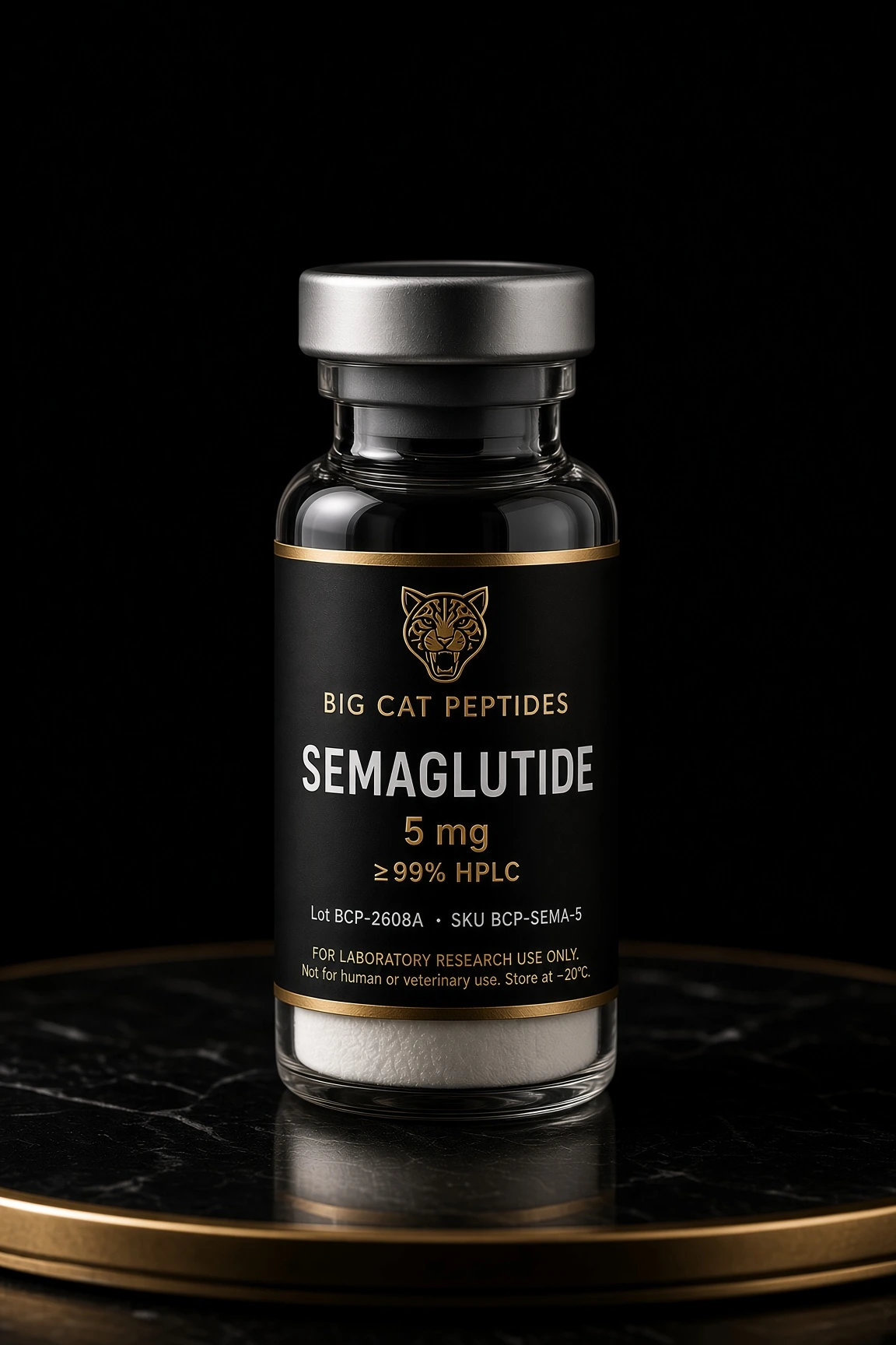 Semaglutide research vial